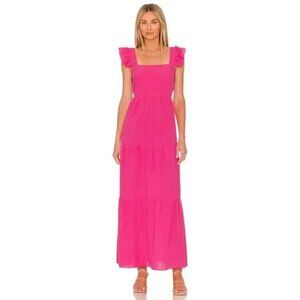 x REVOLVE Peaches Linen Dress